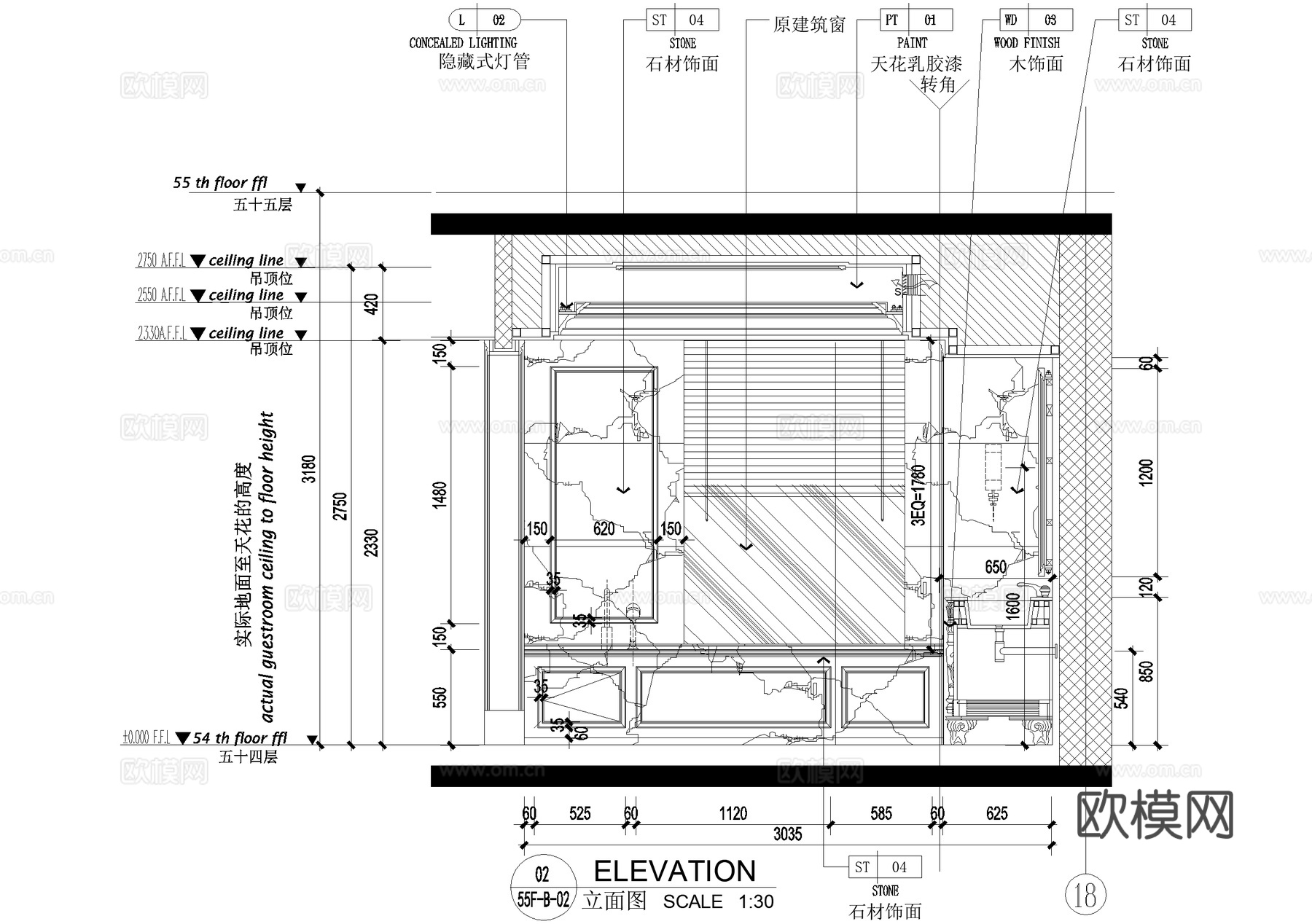 主卧干湿分离卫生间室内家装 CADcad施工图