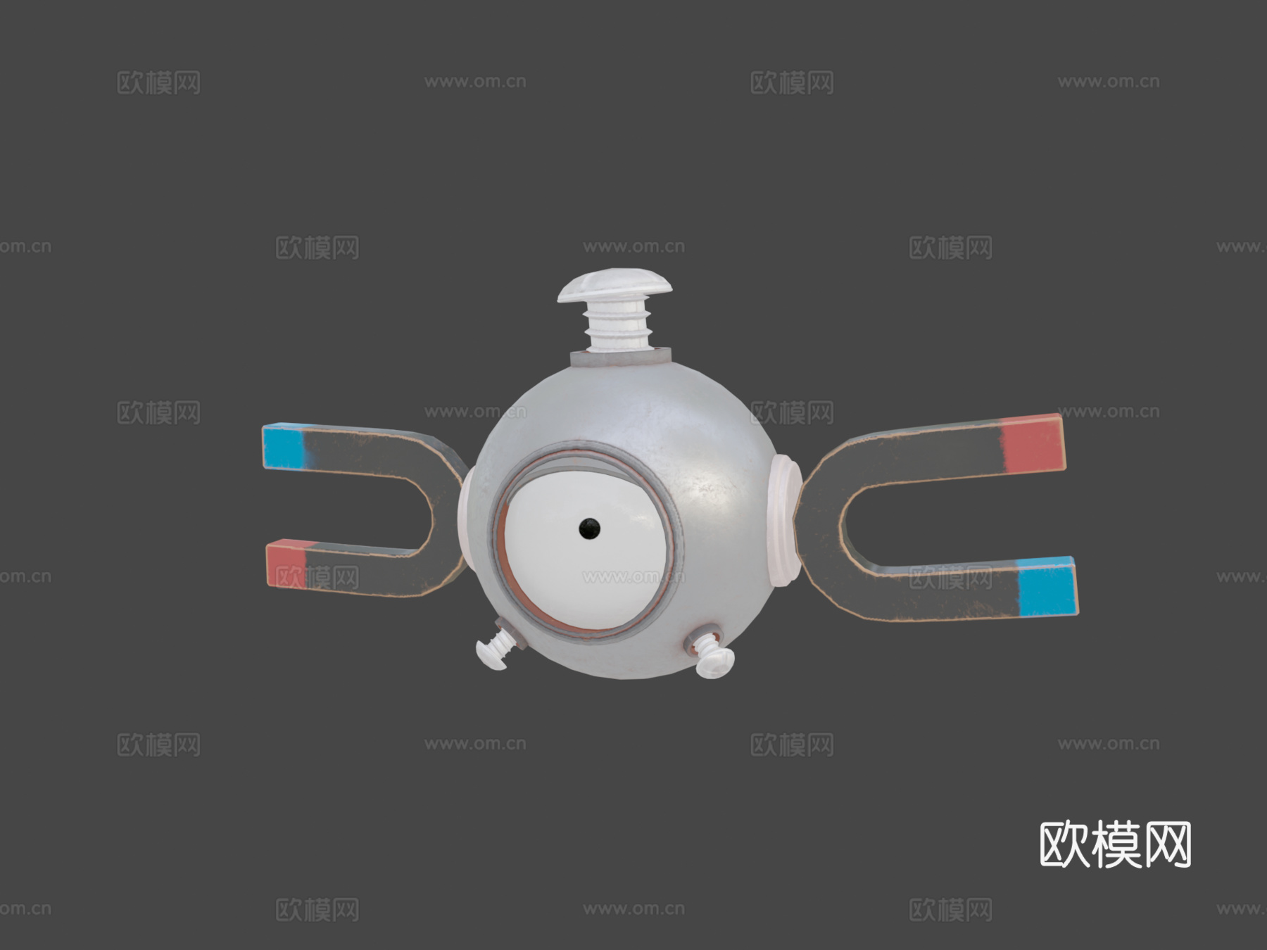 小磁怪3d模型下载（渲染图7）