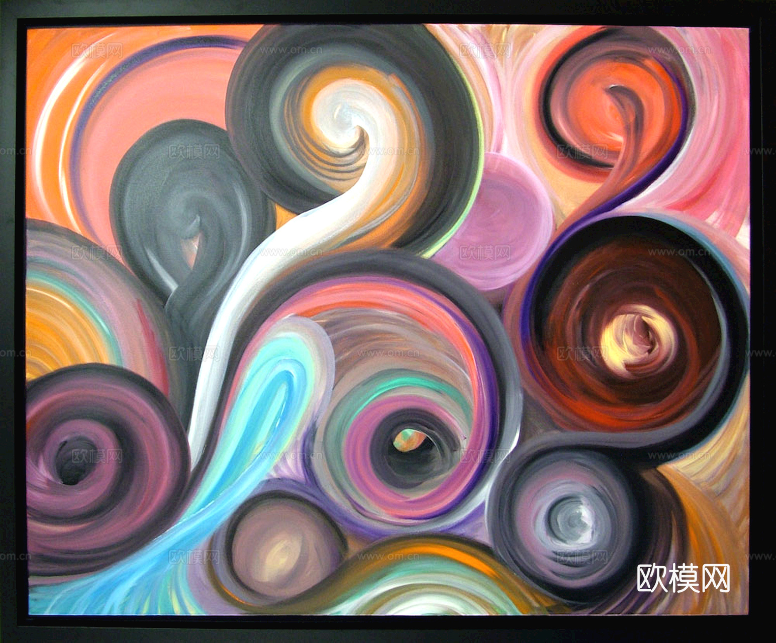 油画挂画抽象画艺术装饰画壁画水墨字画世界名画下载