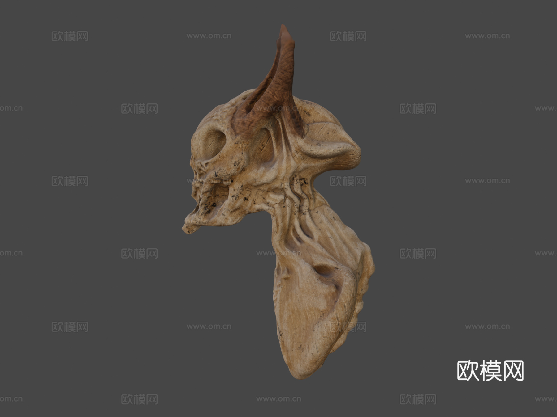 骨寒犬3d模型下载（渲染图7）