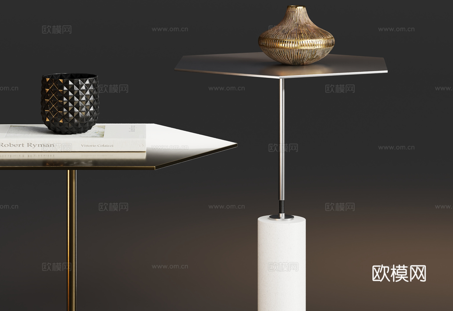 角几边几茶几su模型