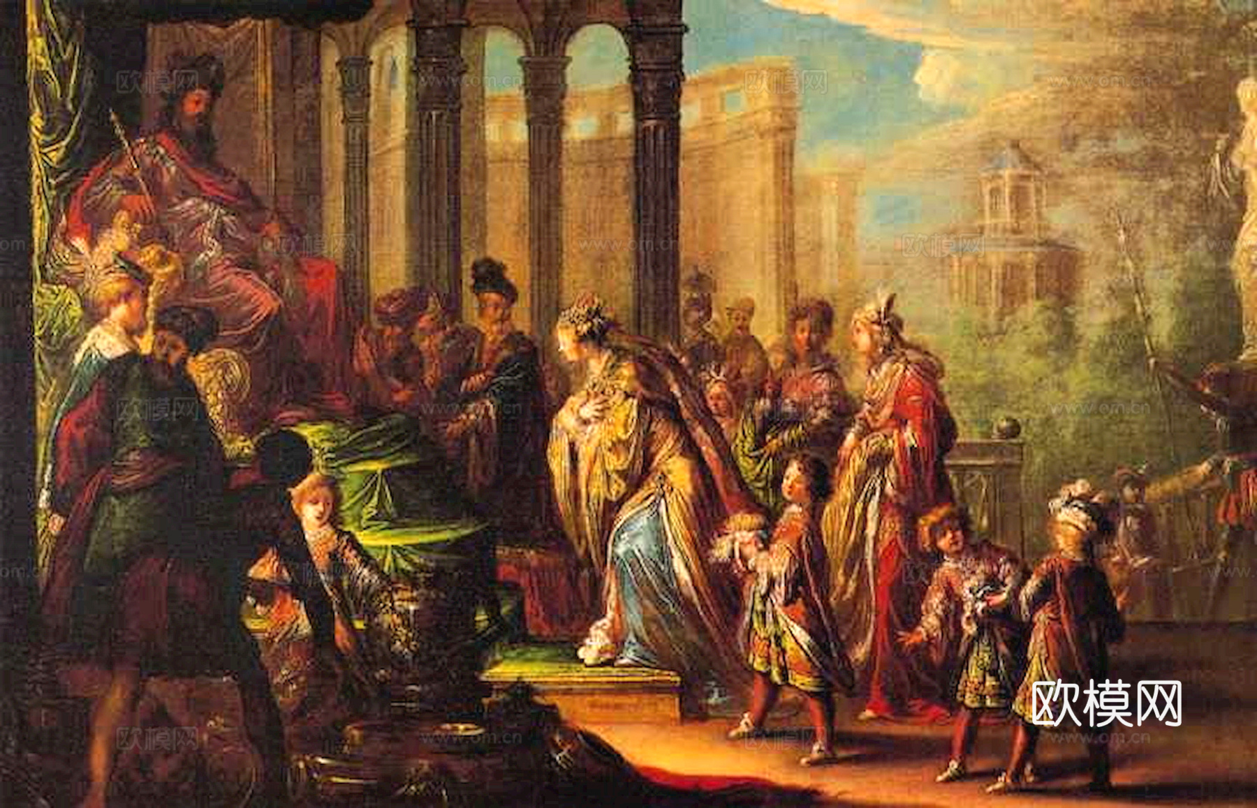 油画挂画抽象画艺术装饰画壁画水墨字画世界名画下载