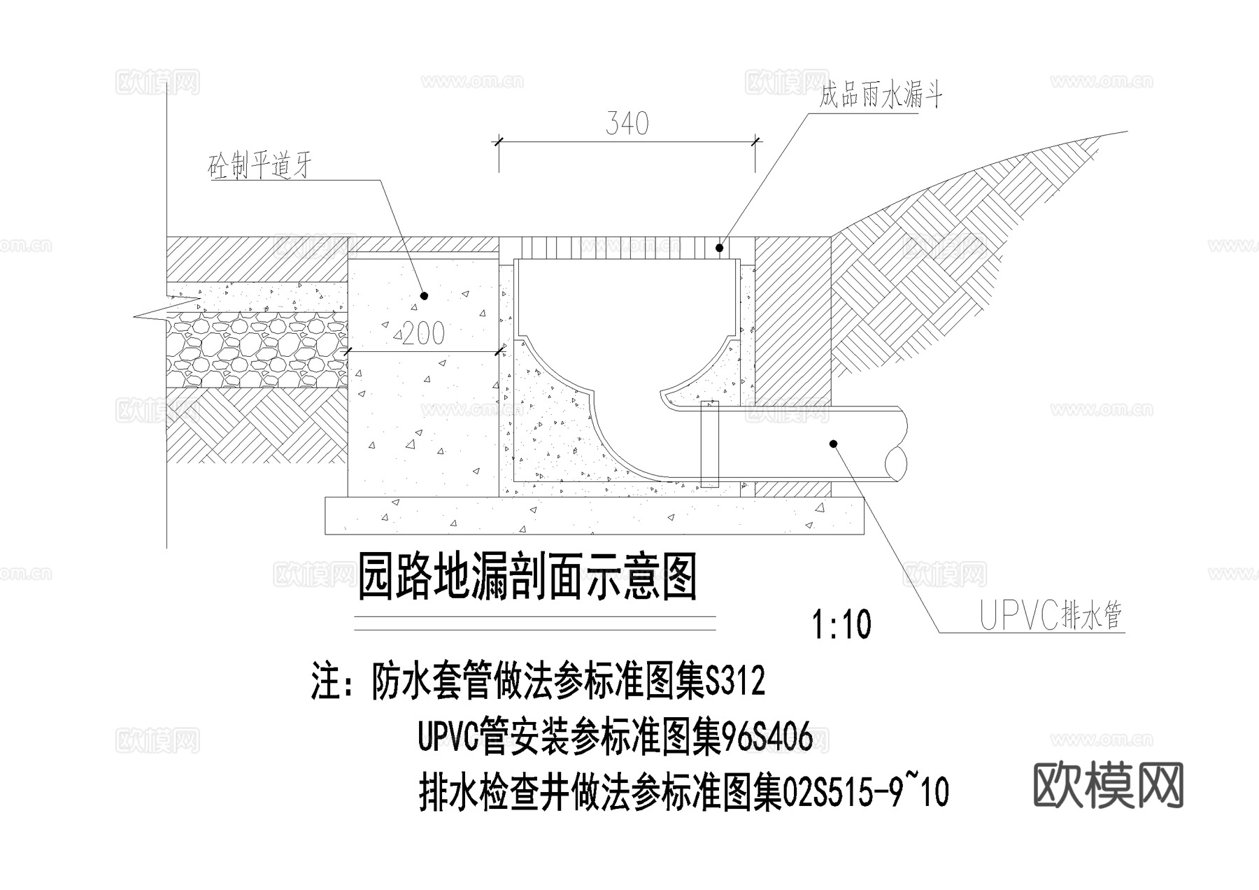 泵坑放空管取水器布水口布水槽地漏溢水口补水口控制阀门井喷灌cad施工图