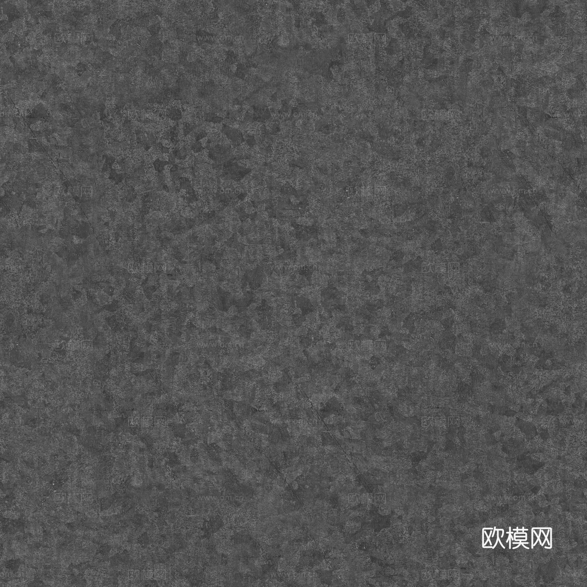 轻微磨损的镀锌金属纹理