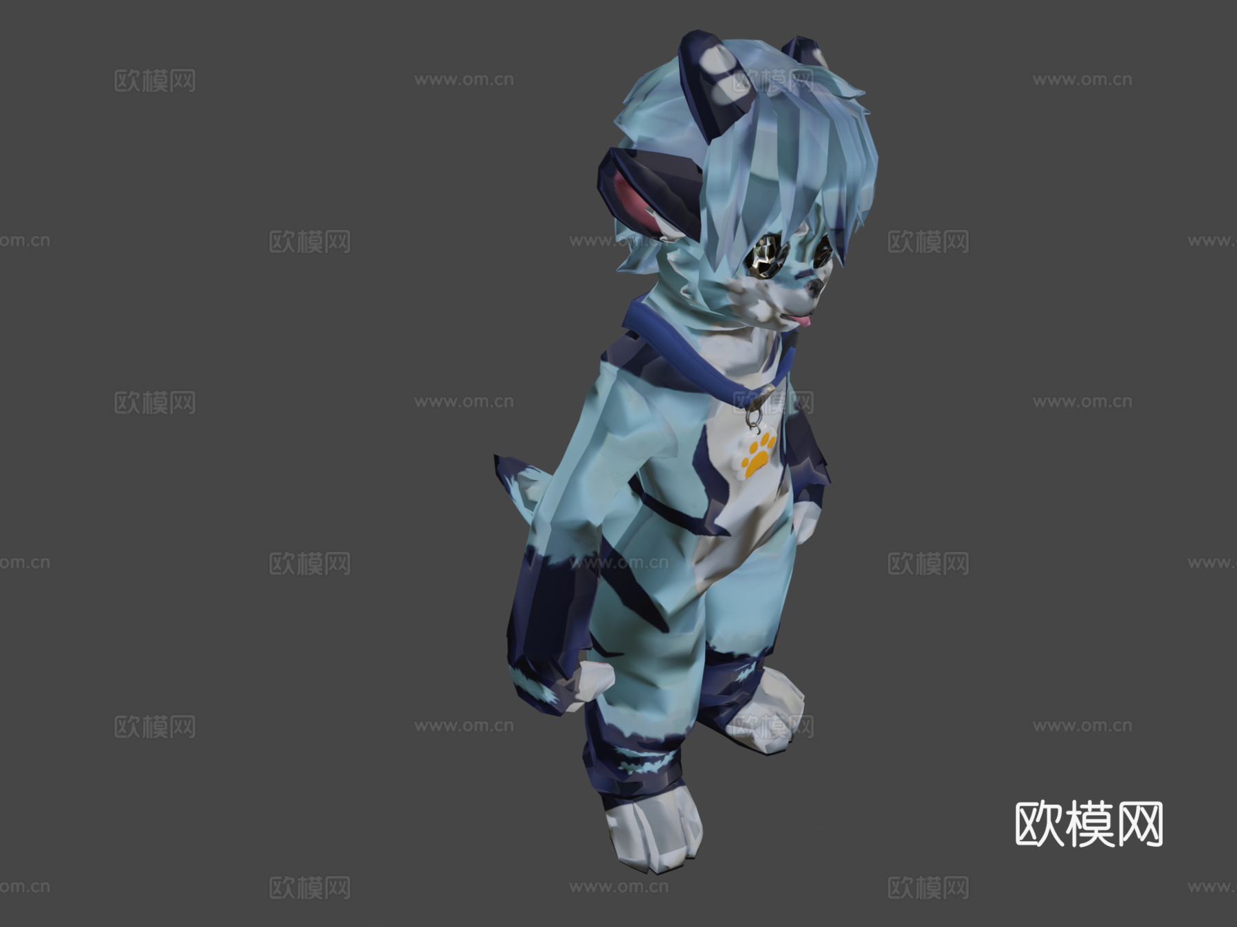 鲁芬服装3d模型