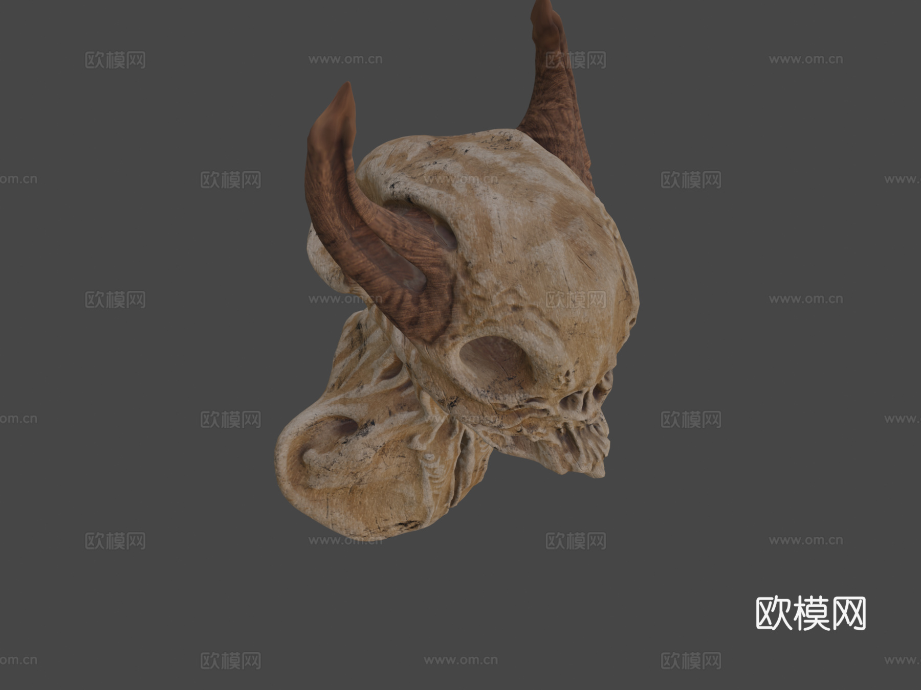 骨寒犬3d模型下载（渲染图5）