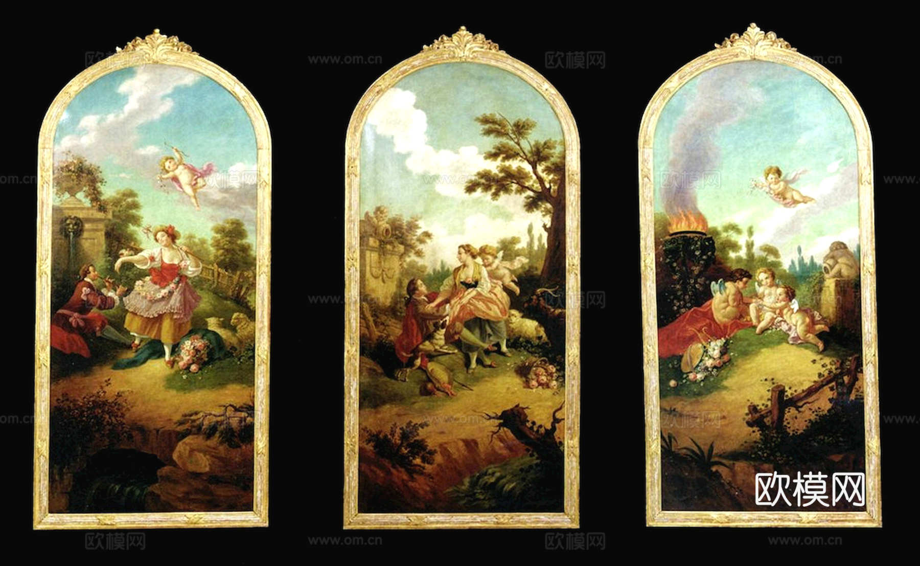 油画挂画抽象画艺术装饰画壁画水墨字画世界名画下载