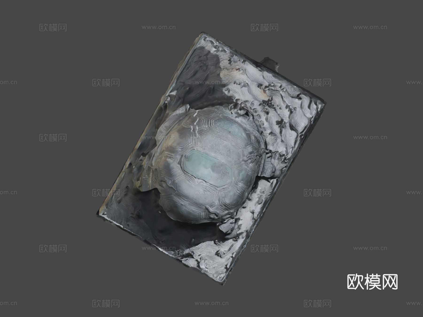 龙龟3d模型下载（渲染图6）