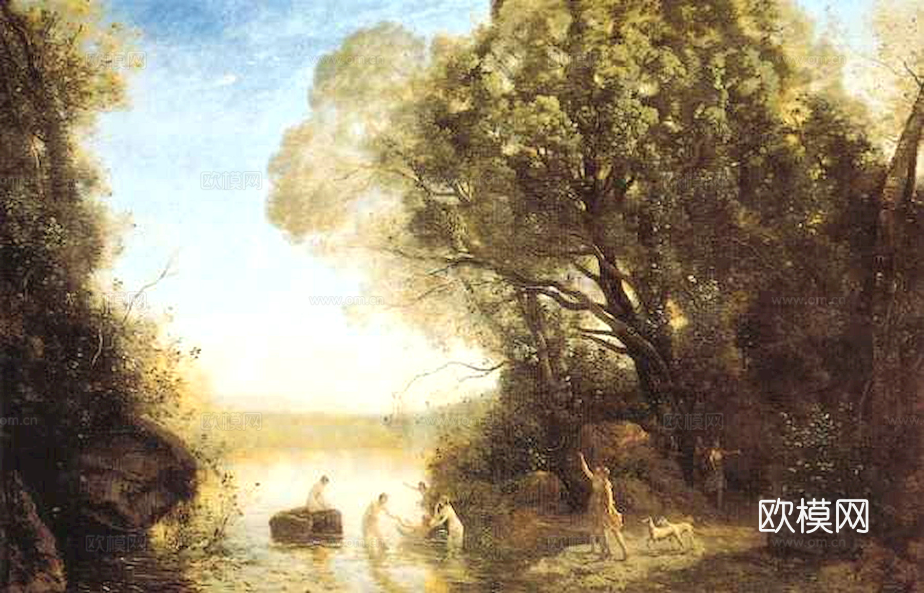 油画挂画抽象画艺术装饰画壁画水墨字画世界名画下载