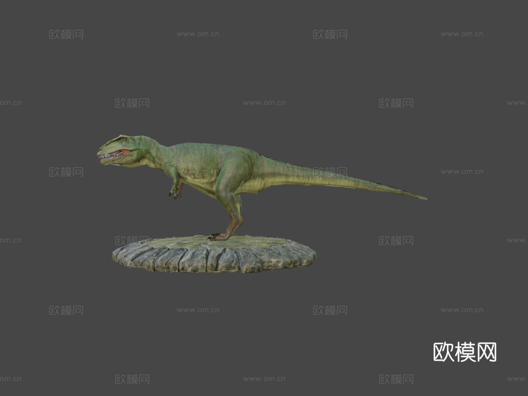 南方巨兽龙3d模型下载（渲染图7）