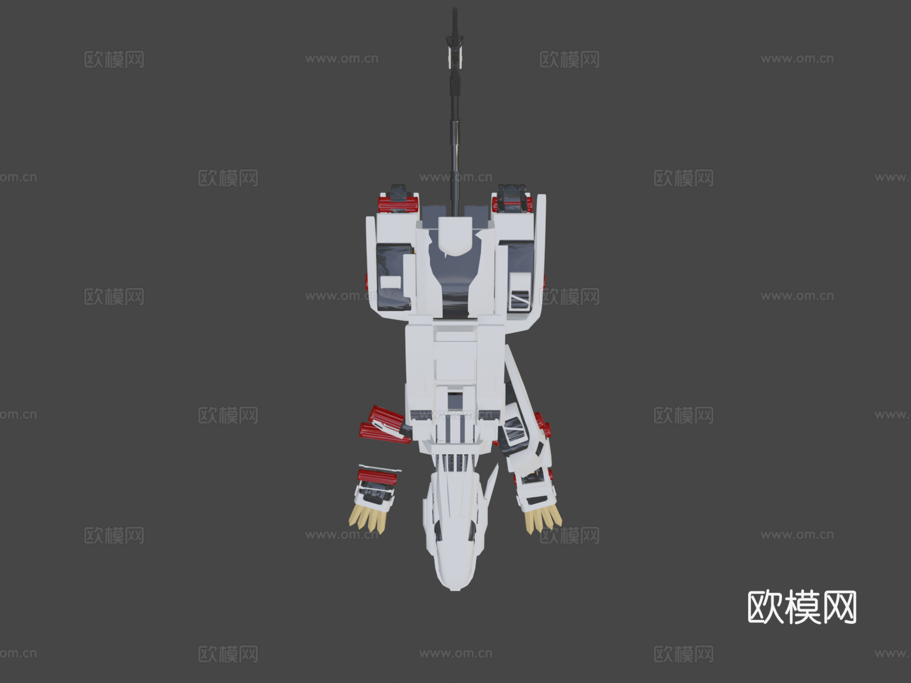 零式长牙狮3d模型