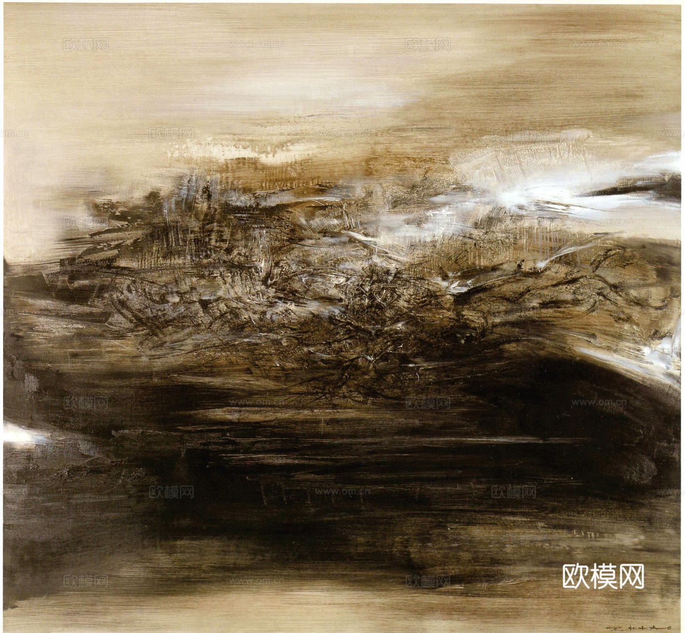 油画挂画抽象画艺术装饰画壁画水墨字画世界名画下载