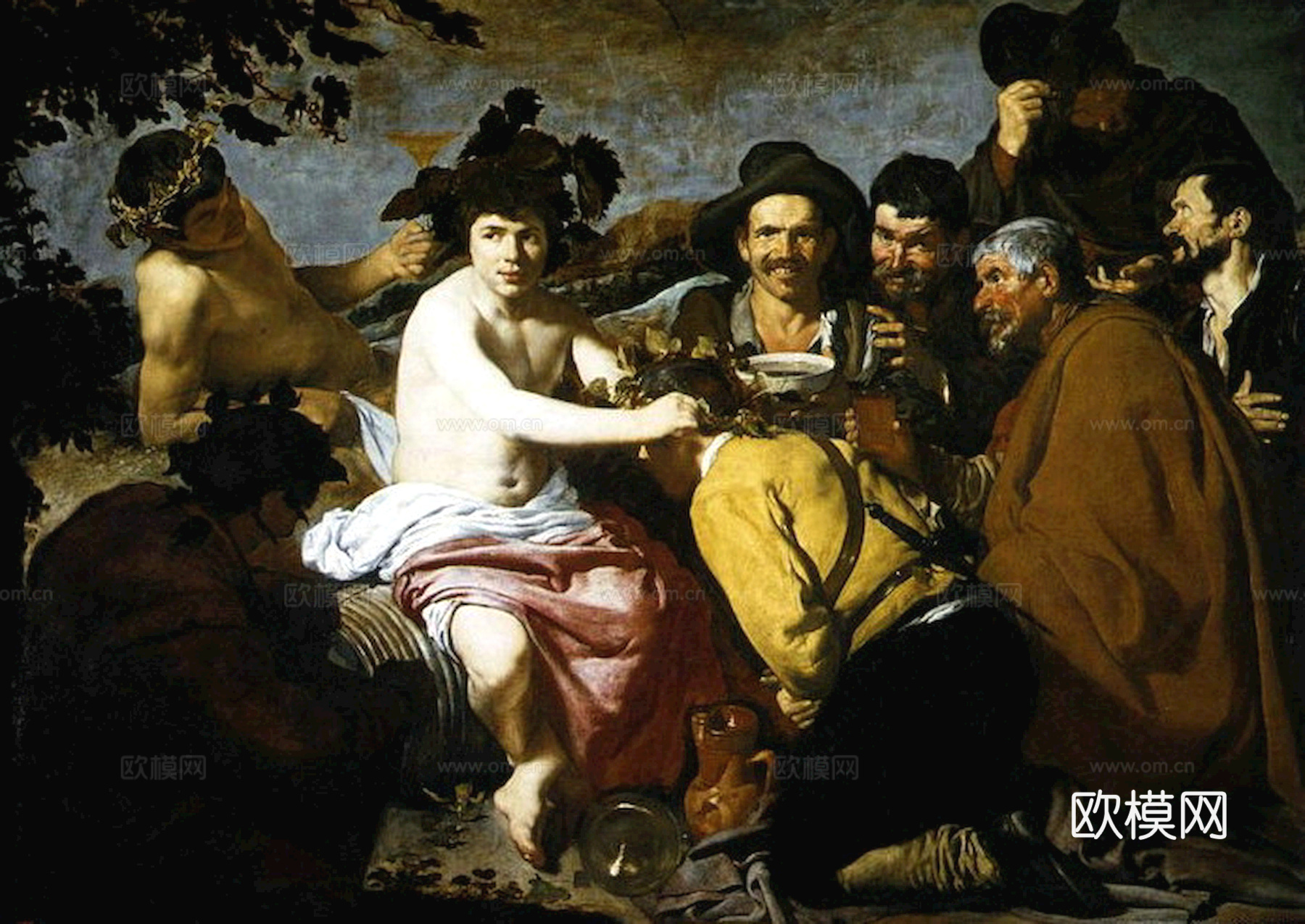 油画挂画抽象画艺术装饰画壁画水墨字画世界名画下载