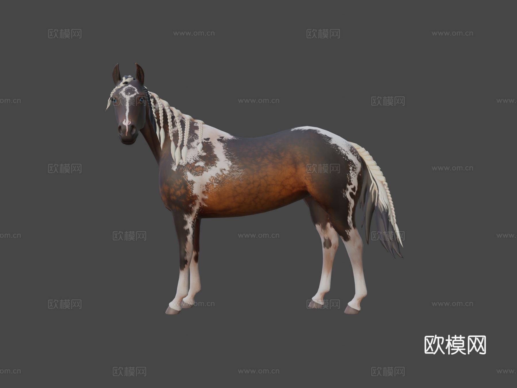 马星稳定万圣节3d模型