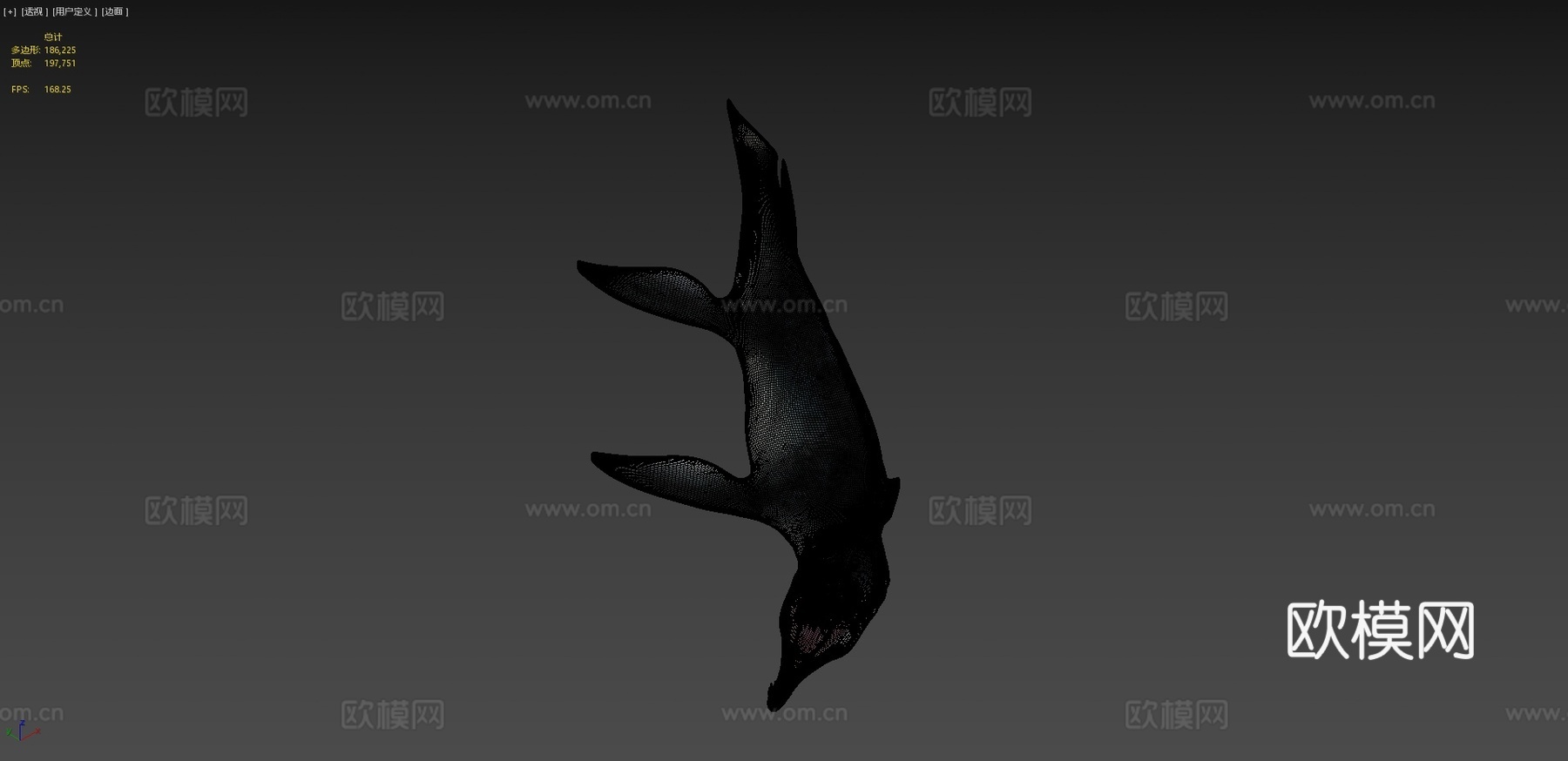 克柔龙3d模型下载（渲染图4）