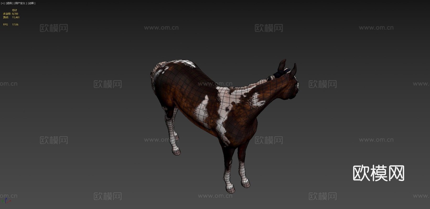 马星稳定万圣节3d模型