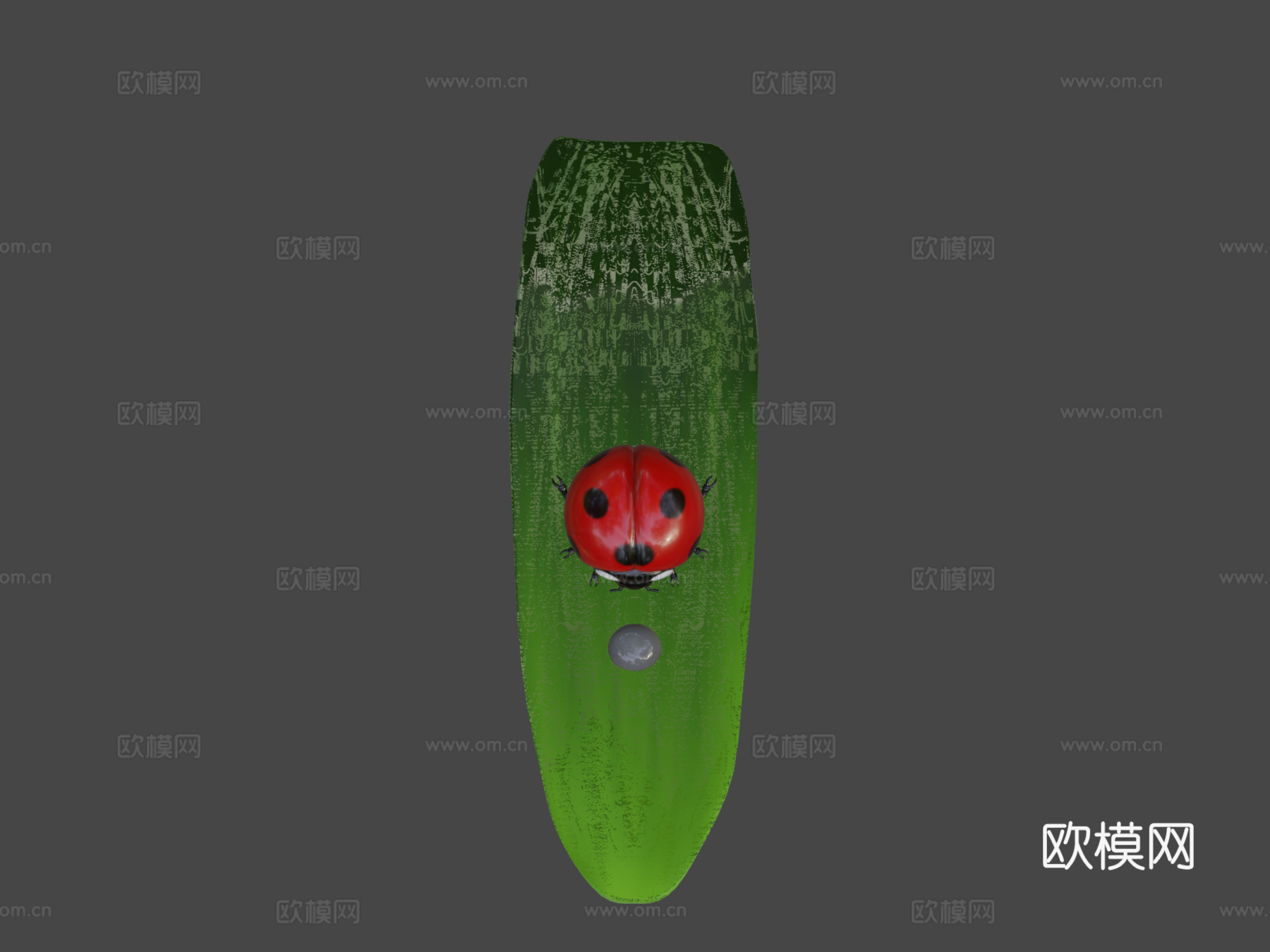 雕塑一月6极简主义微小3d模型下载（渲染图6）