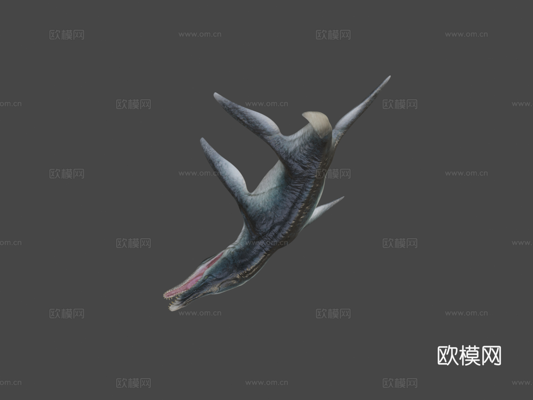 克柔龙3d模型下载（渲染图8）