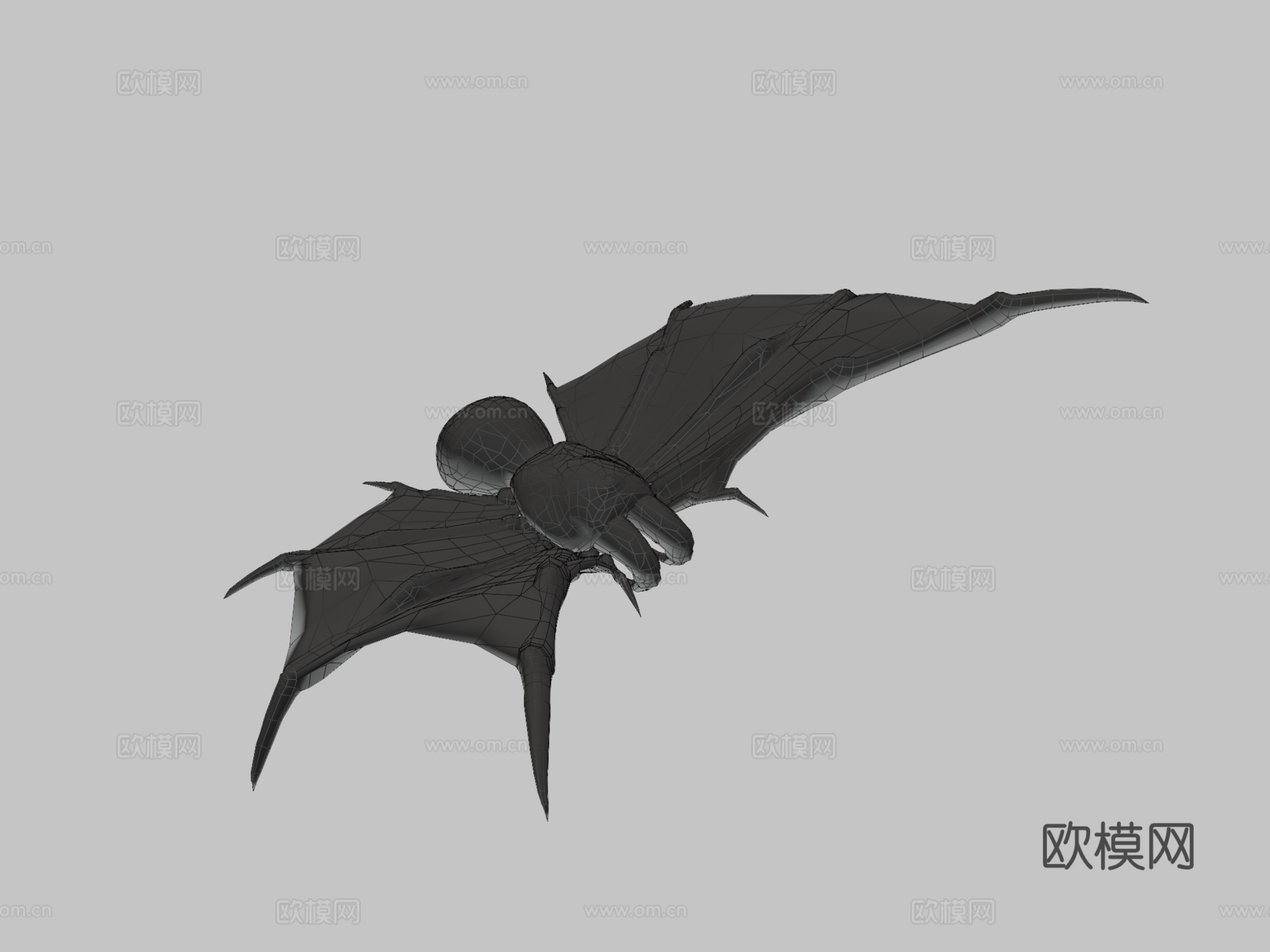 飞行狒狒3d模型下载（渲染图3）