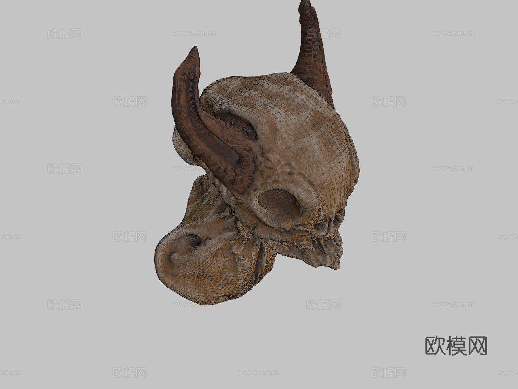 骨寒犬3d模型下载（渲染图2）