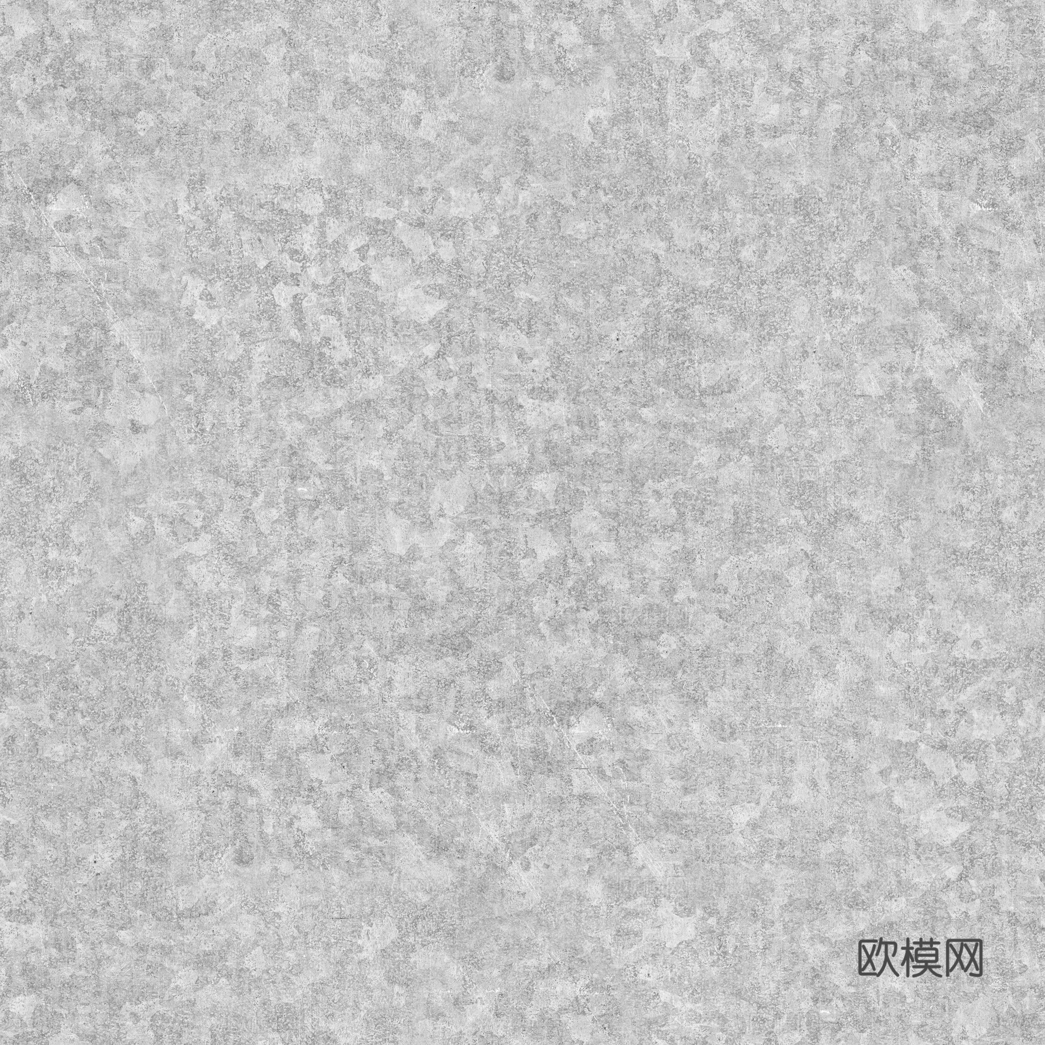 轻微磨损的镀锌金属纹理