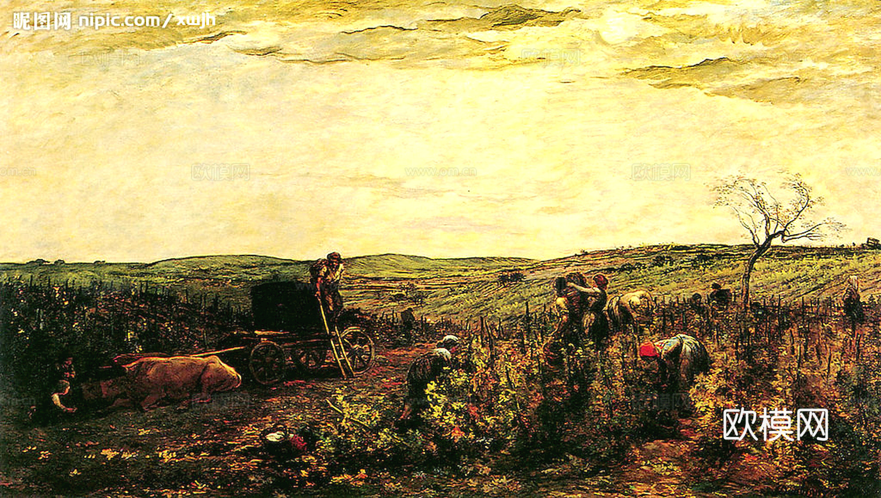 油画挂画抽象画艺术装饰画壁画水墨字画世界名画下载