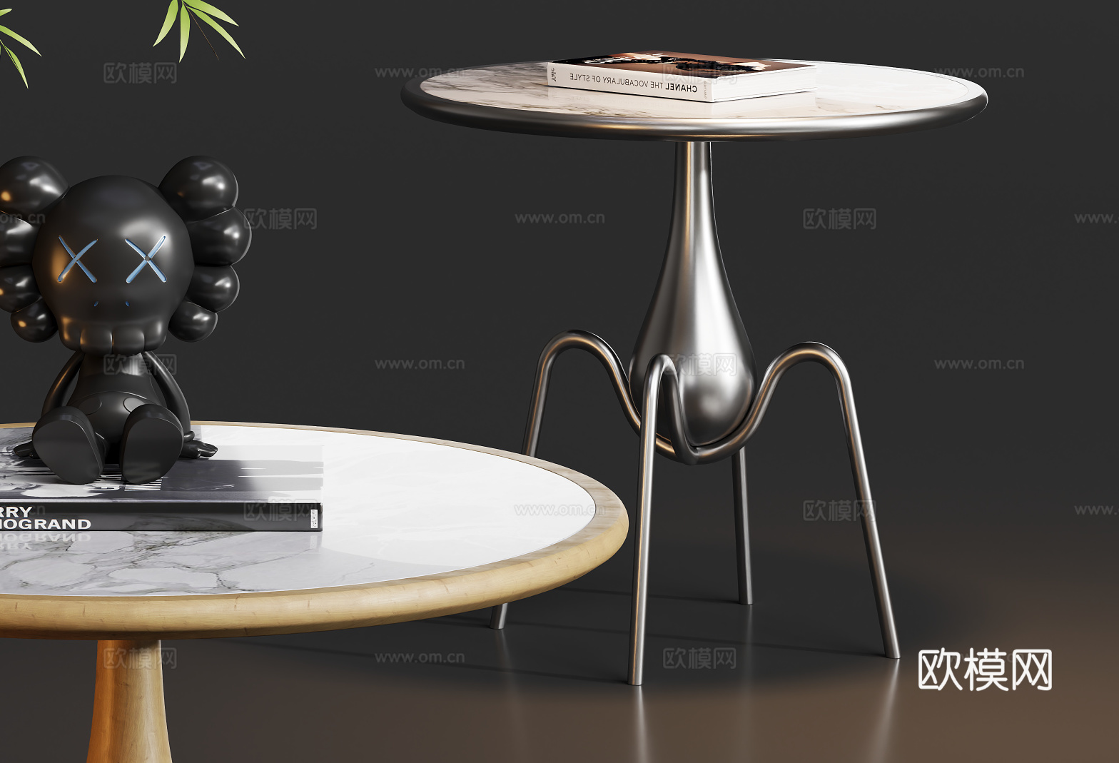 茶几角几边几圆几su模型