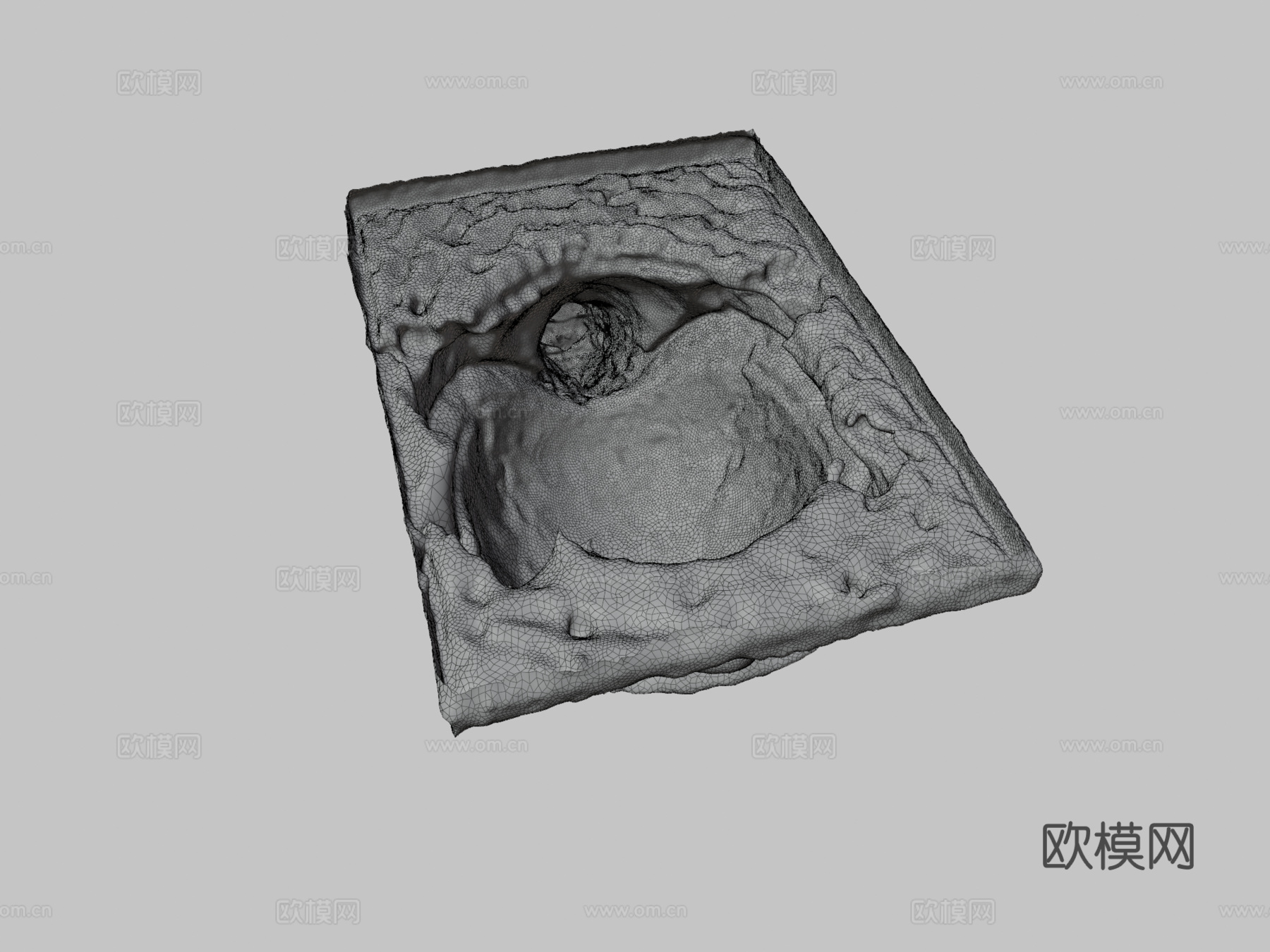 龙龟3d模型下载（渲染图3）