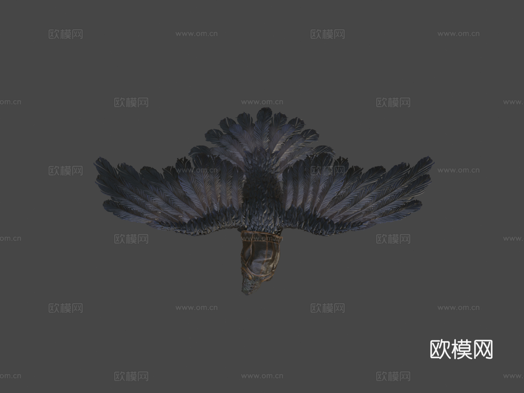 瘟疫乌鸦3d模型下载（渲染图5）