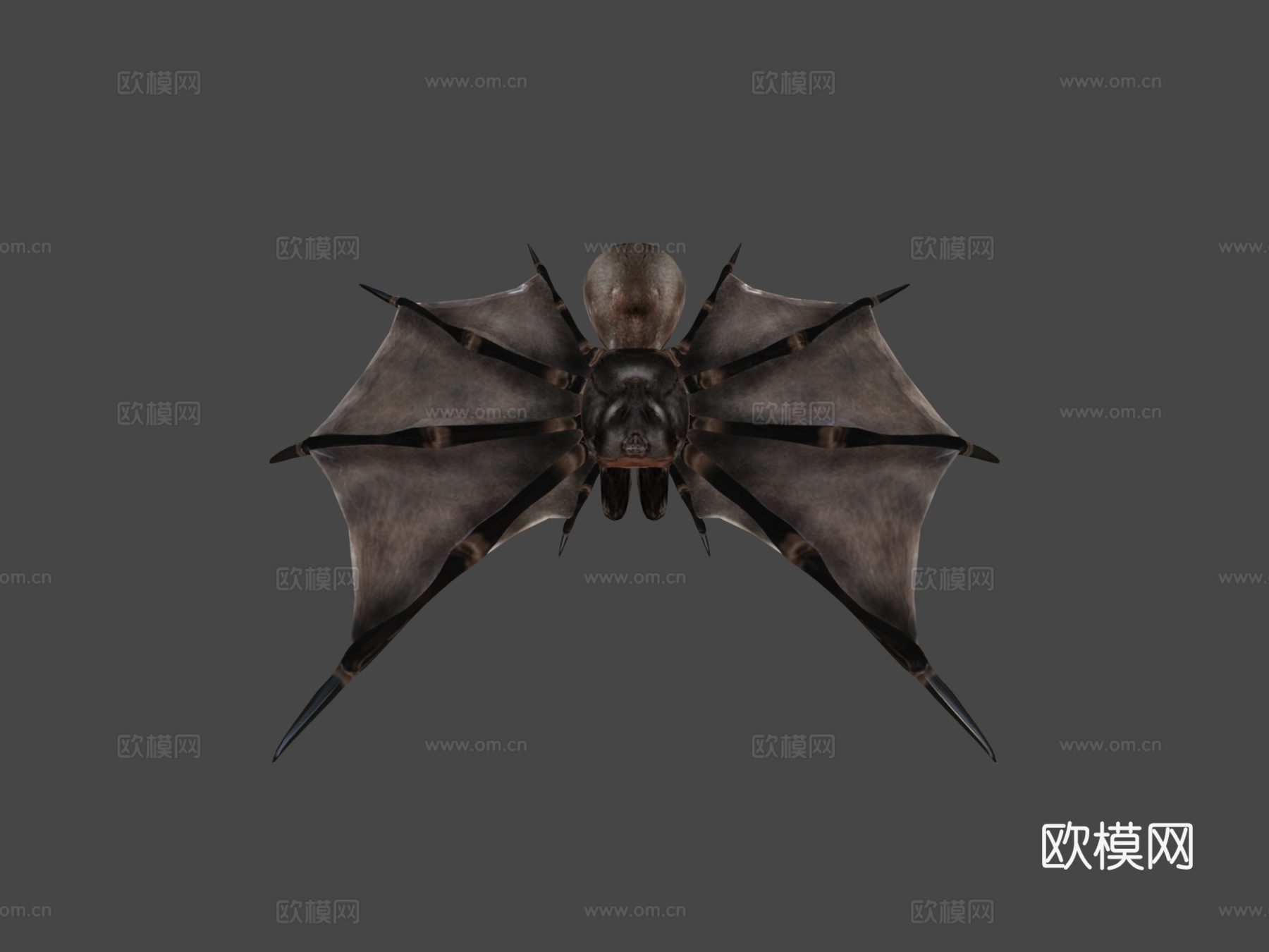 飞行狒狒3d模型下载（渲染图6）