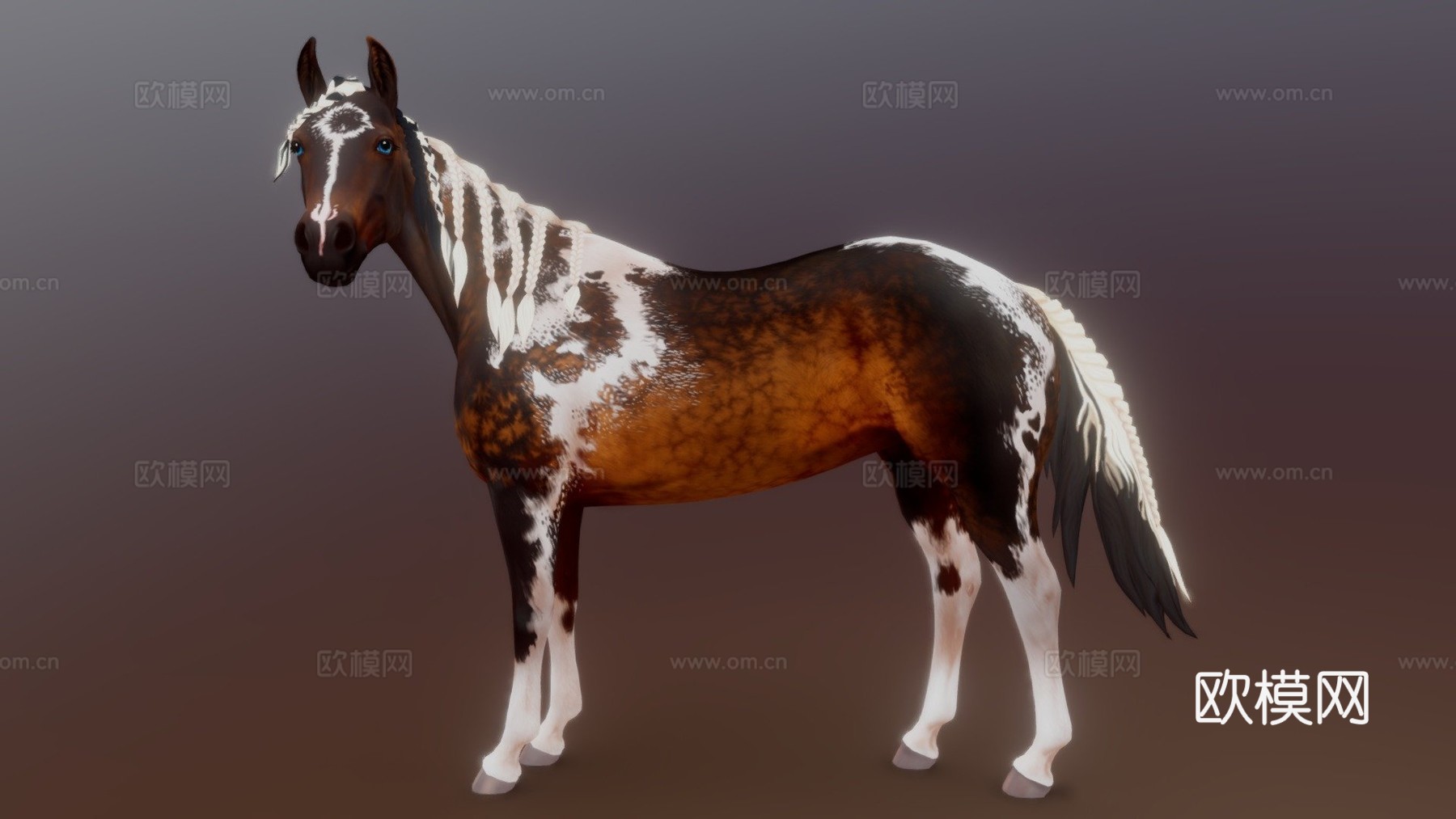 马星稳定万圣节3d模型