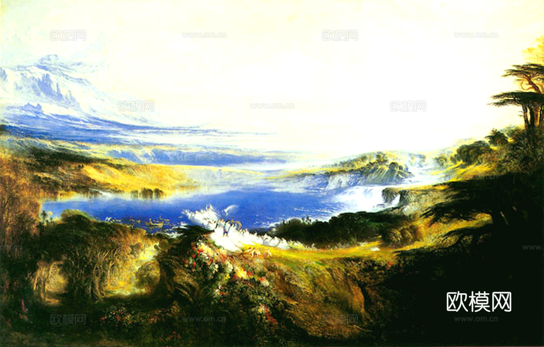 油画挂画抽象画艺术装饰画壁画水墨字画世界名画下载