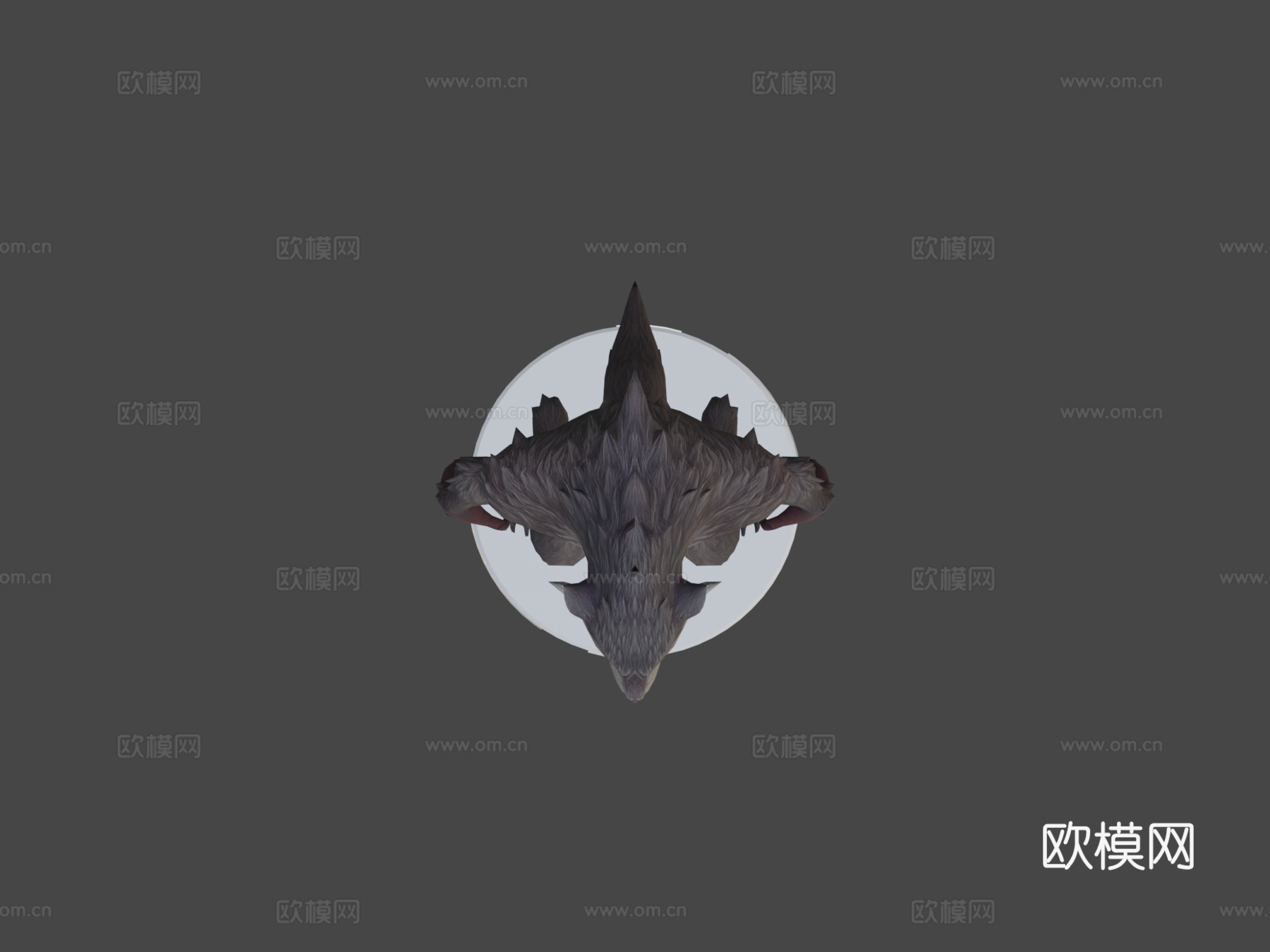 开拓者拥王者2017狼人3d模型