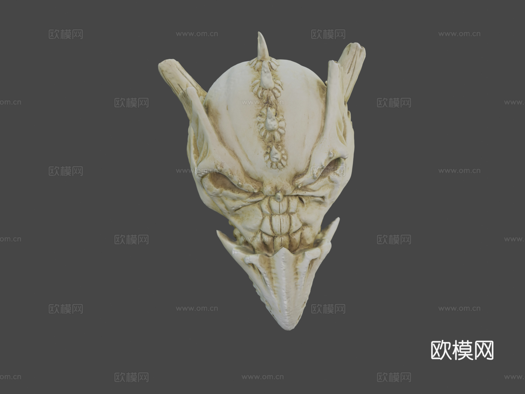 龙颅骨高分辨率3d模型