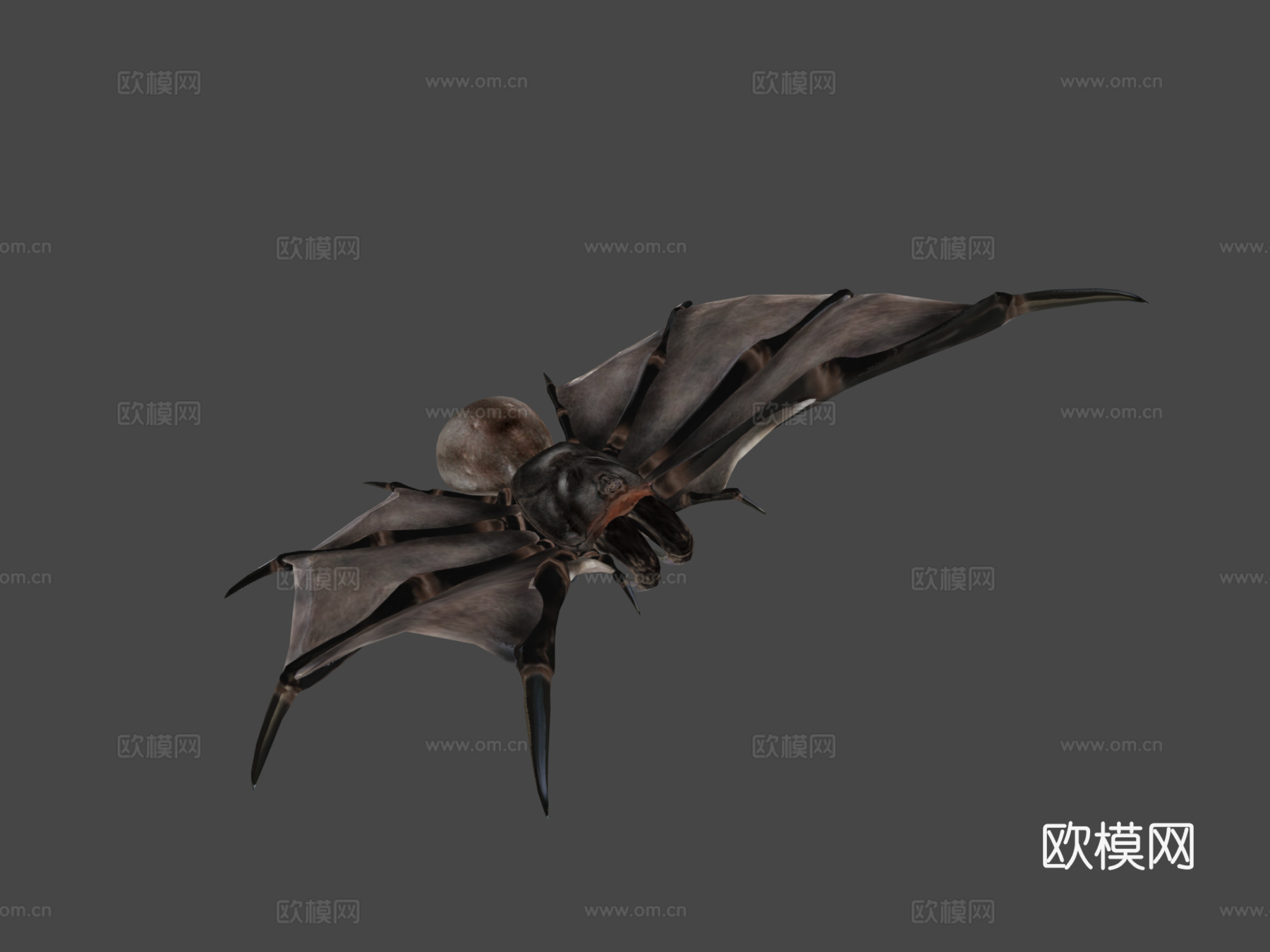 飞行狒狒3d模型下载（渲染图5）