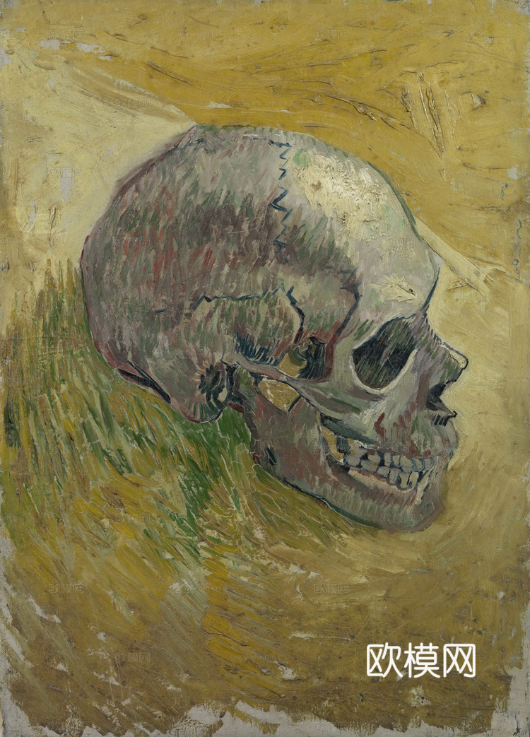 梵高后印象派静物绘画作品，现代世界经典名画307 梵高 Sk