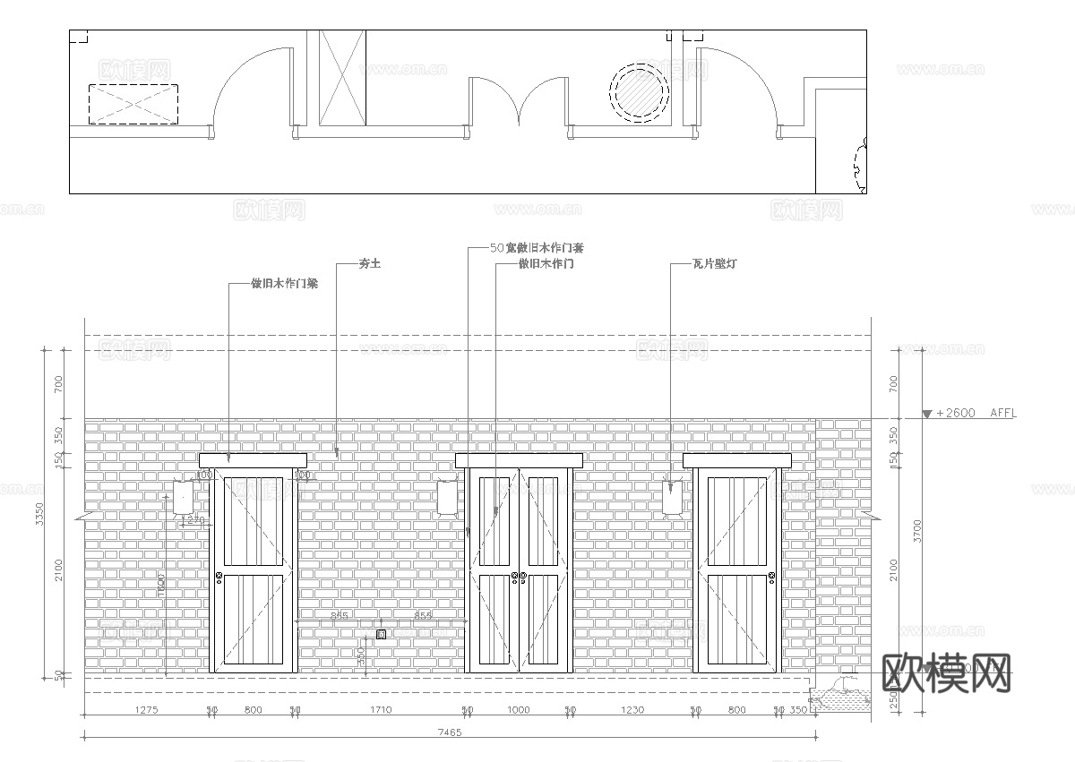 茶楼 茶馆  最新全套施工图合集cad施工图