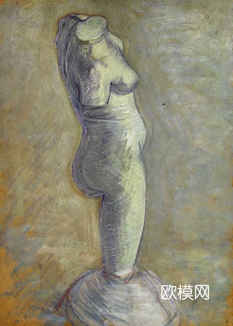 梵高后印象派静物绘画作品，现代世界经典名画342 梵高 To