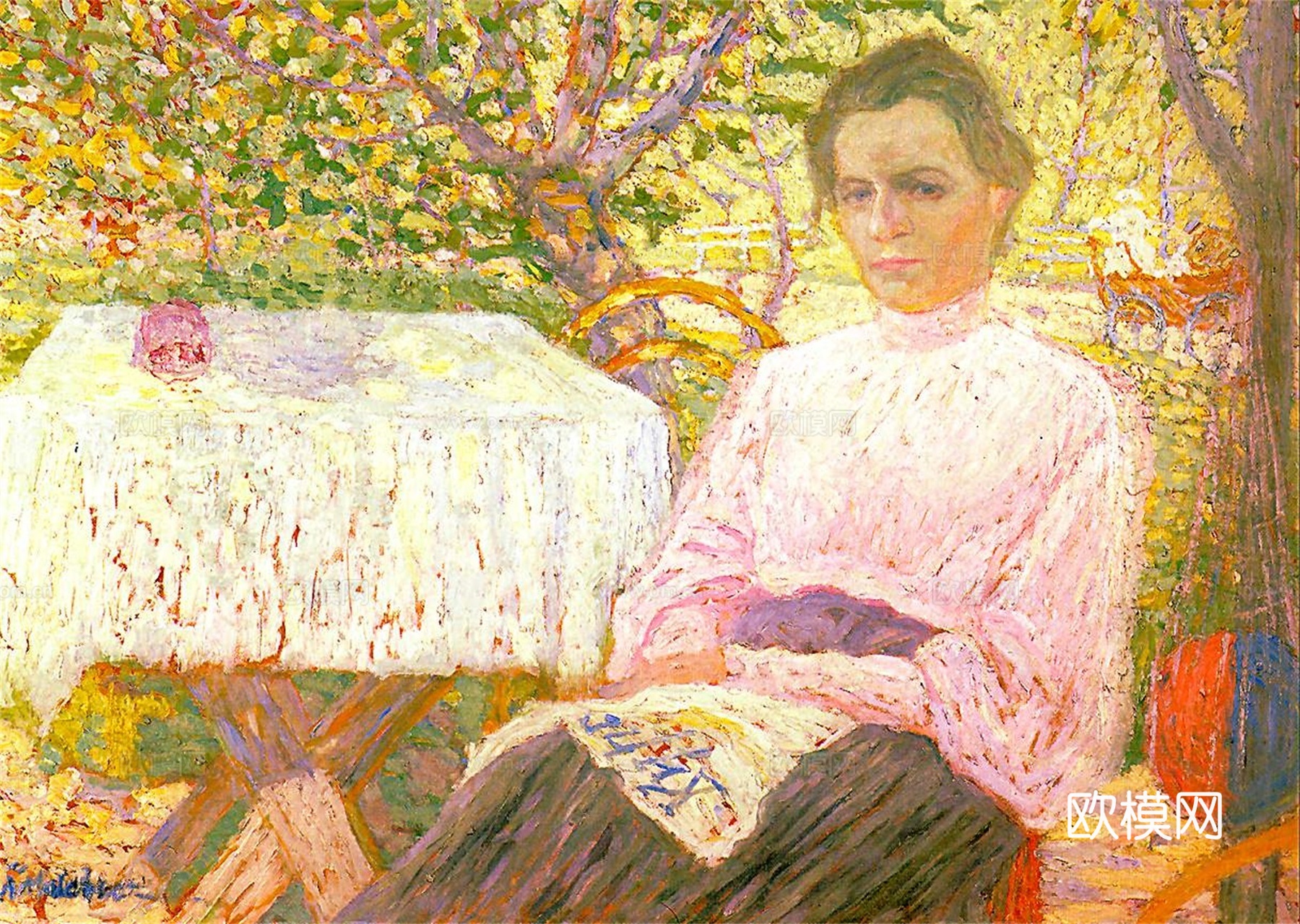 马列维奇抽象画，几何抽象装饰画114