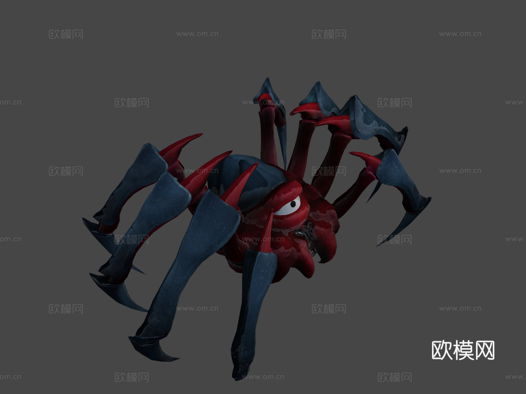 蜘蛛3d模型