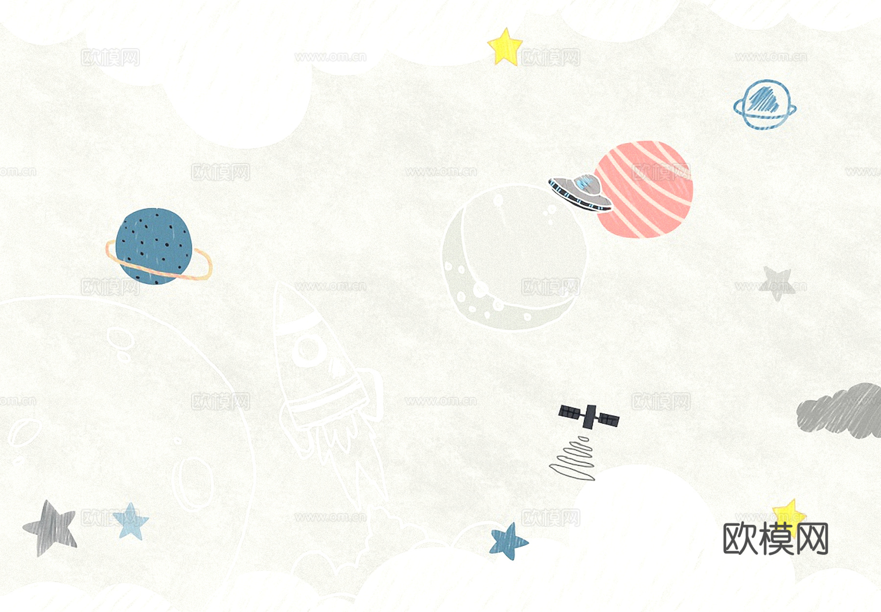 新中式壁纸壁画壁布墙纸墙布云海山水字画花鸟仙鹤荷花花鸟建筑背