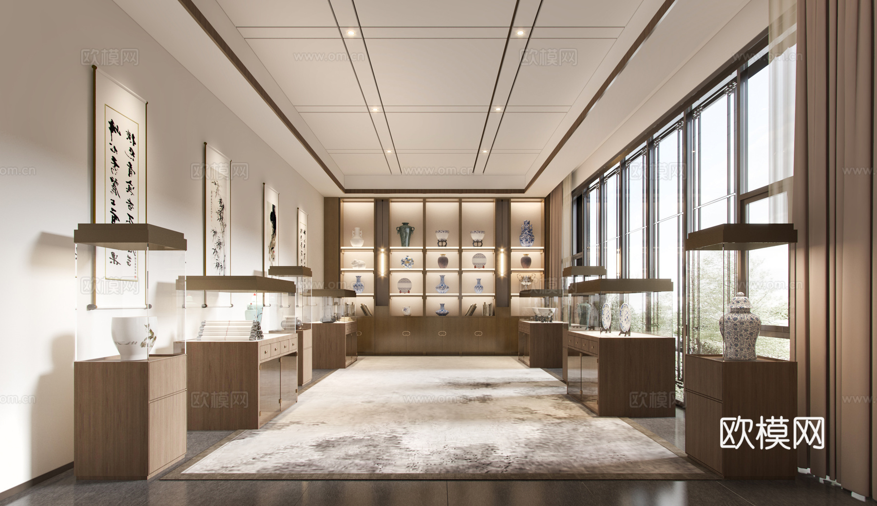 高档中式会所  最新全套施工图合集cad施工图cad施工图