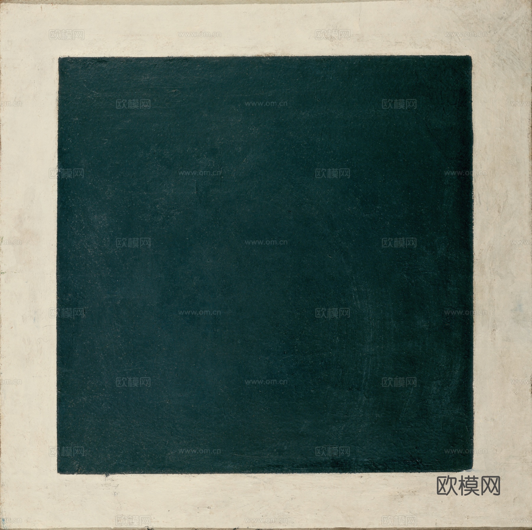 马列维奇抽象画，几何抽象装饰画18下载