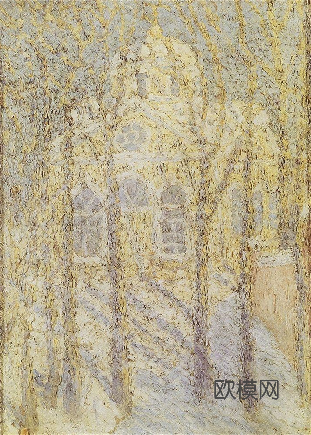 马列维奇抽象画，几何抽象装饰画54