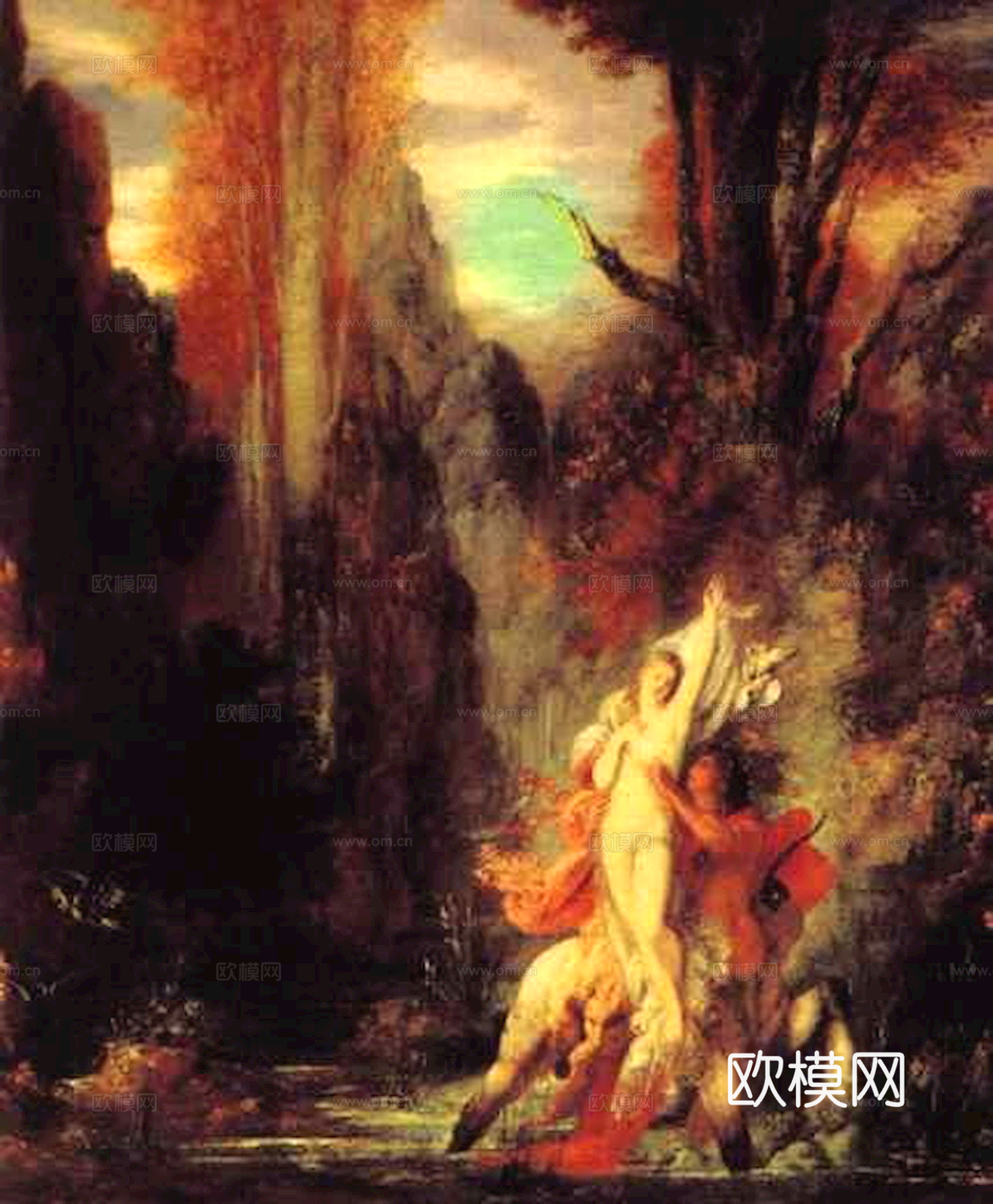 油画挂画抽象画艺术装饰画壁画水墨字画世界名画下载