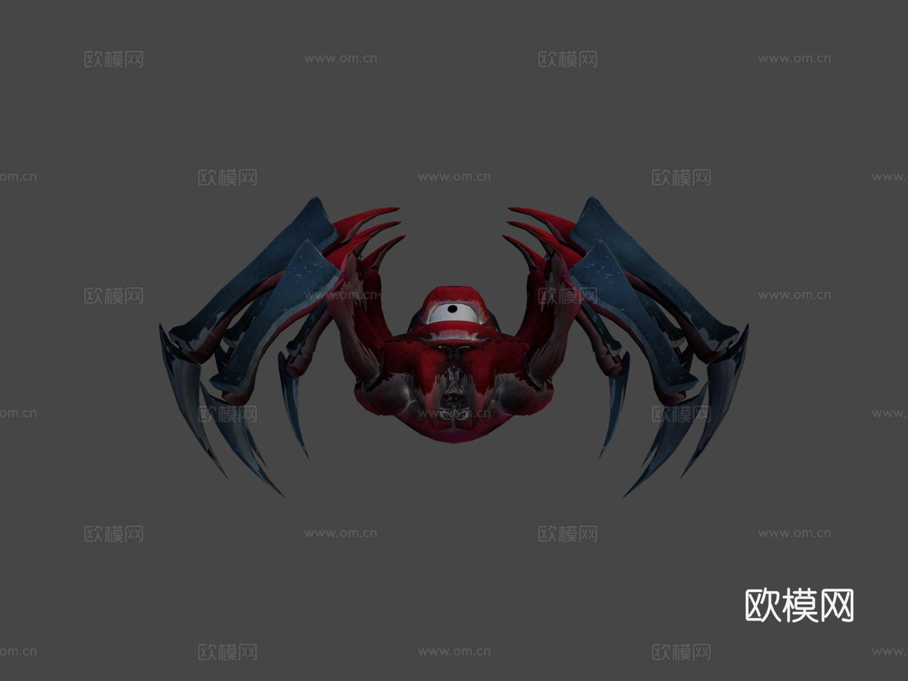 蜘蛛3d模型