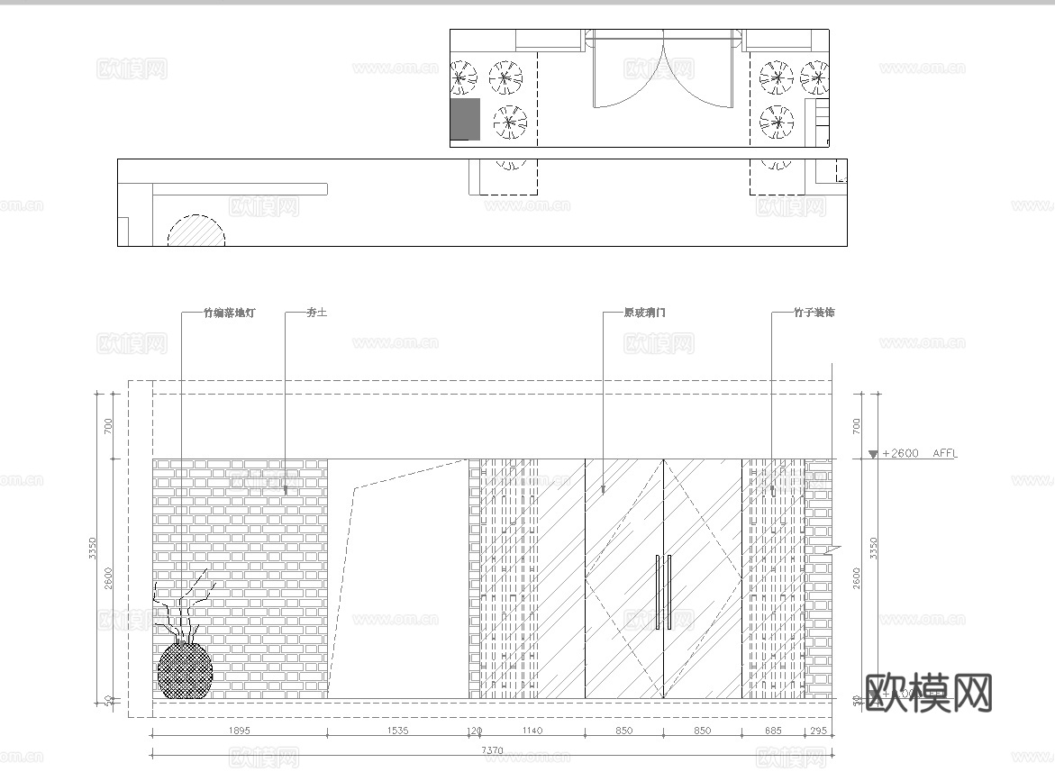 茶楼 茶馆  最新全套施工图合集cad施工图