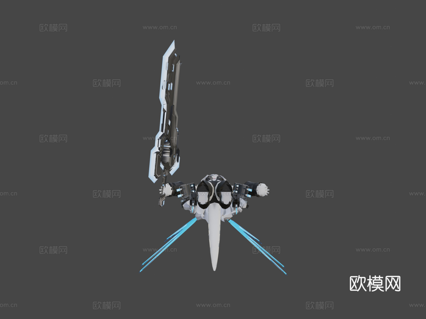 黑心娜娜奇1.13d模型下载（渲染图5）