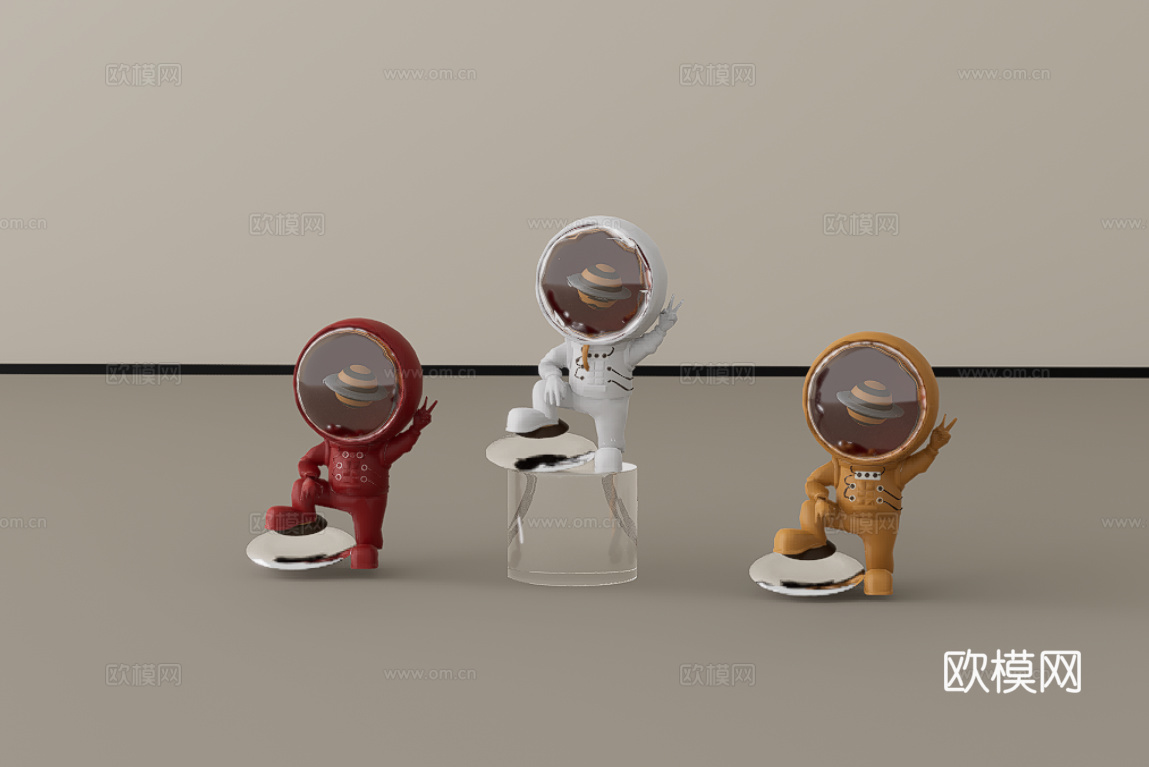 饰品摆件su模型