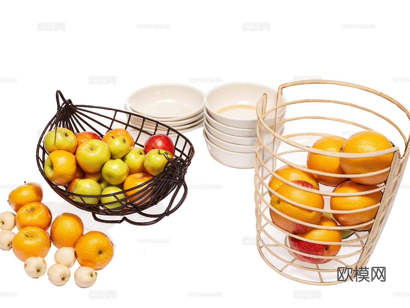 雕塑摆件家居灯具器材设备室外建筑小品su模型下载（渲染图1）